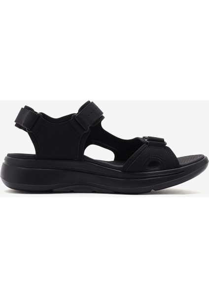 Go Walk Arch Fit Sandal - Missi Erkek Siyah Sandalet 229064 Blk