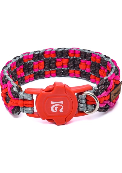 %100 Handmade Premium Paracord Örgü Boyun Tasması