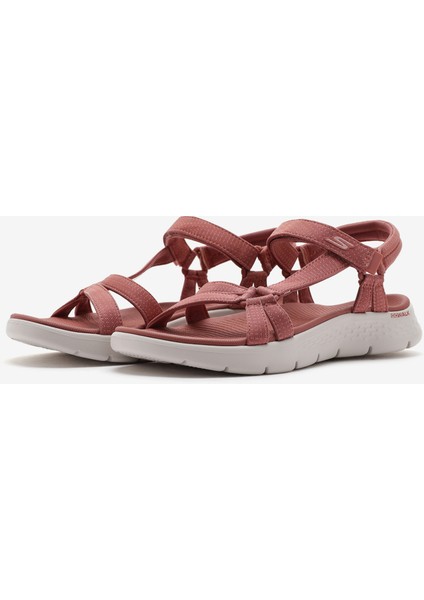Go Walk Flex Sandal - Sublime Kadın Mor Sandalet 141451 Dkmv