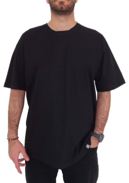 Oversize Siyah T-Shirt