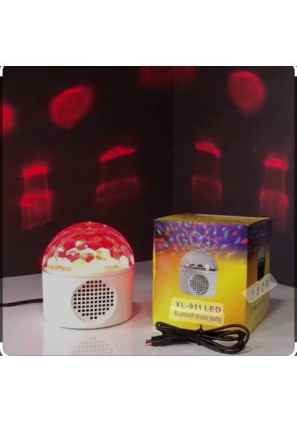 Stage Bluetooth Speaker Gökyüzü Projeksiyon LED Masa ve Gece Lambası