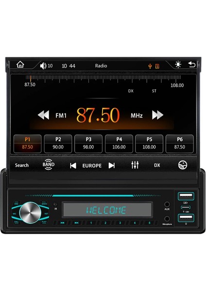 Mega VM-6700 Indash Teyp 7 Inç 4X50 Watt Bluetooth Mirrorlink Carplay