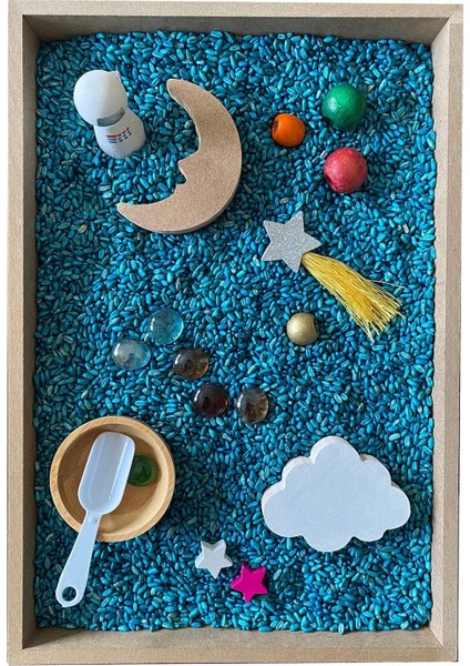 Ahşap Etkinlik Seti - Montessori Oyuncak - Uzay fiyatları