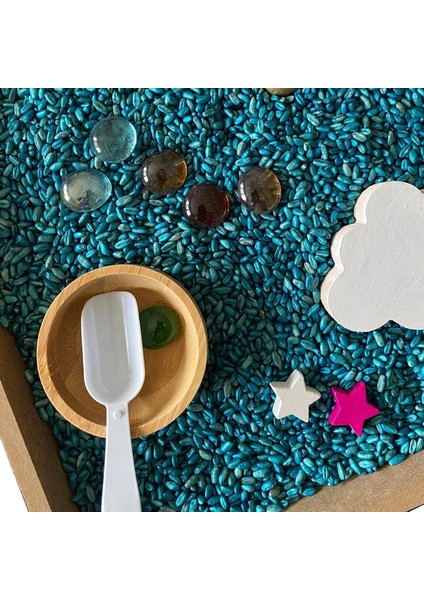 Ahşap Etkinlik Seti - Montessori Oyuncak - Uzay fırsatları