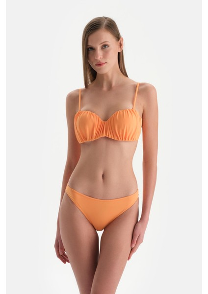 Turuncu Orta Bel Bikini Alt