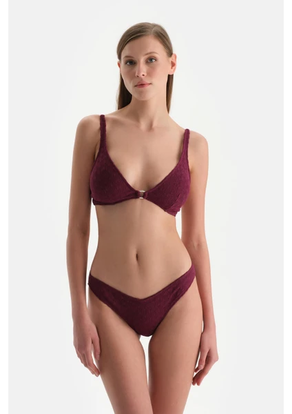 Bordo Brazılıan Bikini Alt