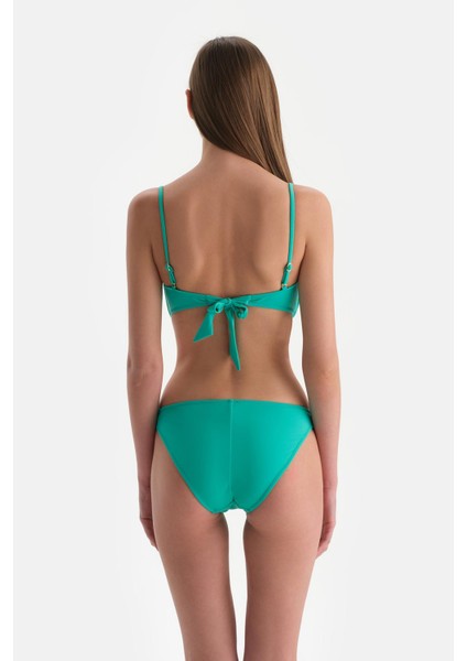 Mint Yeşili Orta Bel Bikini Alt fiyatları