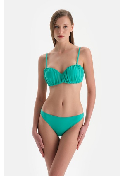 Mint Yeşili Orta Bel Bikini Alt indirimleri