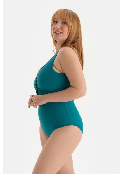 Yeşil Korseli Toparlayıcı Mayo modelleri