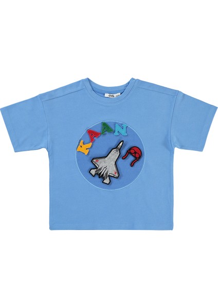 Çocuk Tişört 3-9 Yaş Mavi modelleri