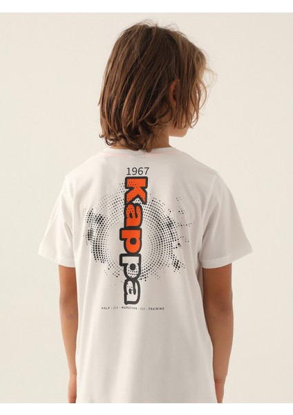 Erkek Çocuk Tişört 5-15 Yaş Krem fırsatları