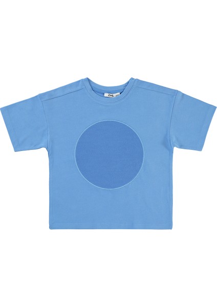 Çocuk Tişört 3-9 Yaş Mavi