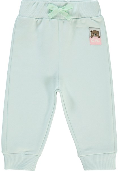 Kız Bebek Patiksiz Tek Alt 6-18 Ay Mint Yeşili