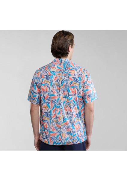 NP0A4HX1F6B1 Napapijri G-Ronge Ss Erkek G&amp;ouml;mlek Mavi fiyatları