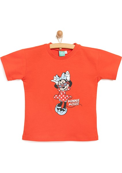 24Y Minnie Mouse Tshirt Kız Bebek