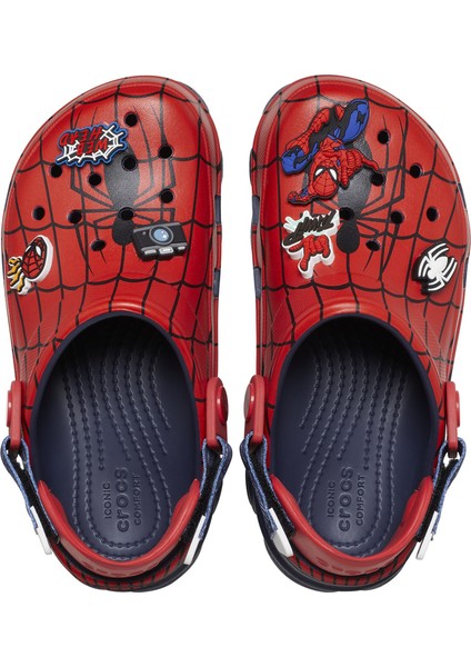 CS208786 Crocs Team Spiderman All Terrainclgk &amp;ccedil;ocuk Terlik Kırmızı
