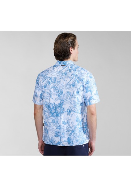 NP0A4HX1F5Z1 Napapijri G-Ronge Ss Erkek G&amp;ouml;mlek Mavi fiyatları