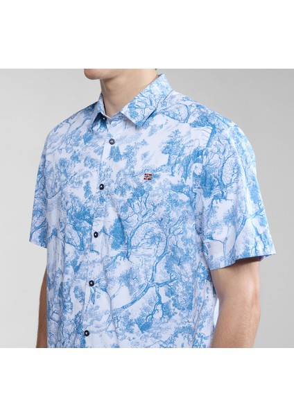 NP0A4HX1F5Z1 Napapijri G-Ronge Ss Erkek G&amp;ouml;mlek Mavi modelleri