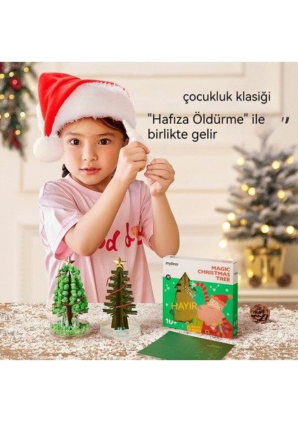 Sihirli Noel Ağacı Kristal Çocuk Oyuncağı (Yurt Dışından)