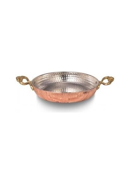 Acemli Tava 7 No 27 cm Makine Dövme Kırmızı TURNA7563-1