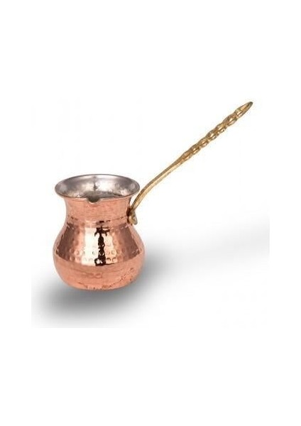 Eylül Cezve 1 No 2 Fincan Makine Dövme Kırmızı TURNA1227-1