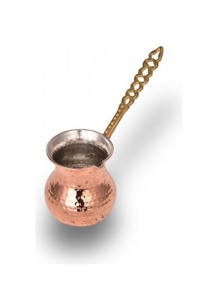 Eylül Cezve 1 No 2 Fincan Makine Dövme Kırmızı TURNA1227-1