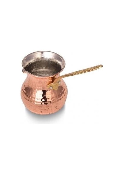 Eylül Cezve 1 No 2 Fincan Makine Dövme Kırmızı TURNA1227-1