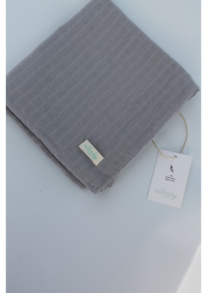 Pamuk Müslin Örtü Gri (75X85 Cm) modelleri