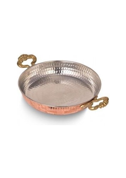 Acemli Tava 2 No 16 cm Makine Dövme Kırmızı TURNA7558-1