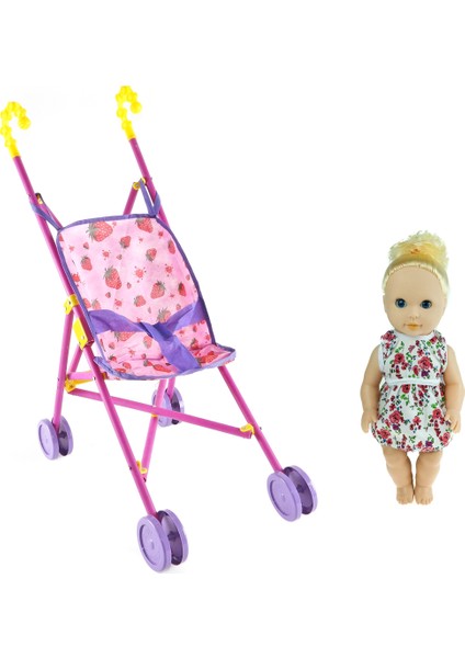 Oyuncak Konuşan Bebek Zeliş Baston Pusetli Set