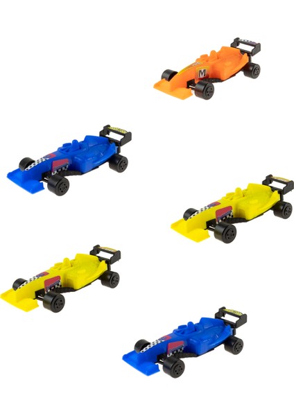 Oyuncak F1 Arabalar Mini 5'li Set Çek Bırak
