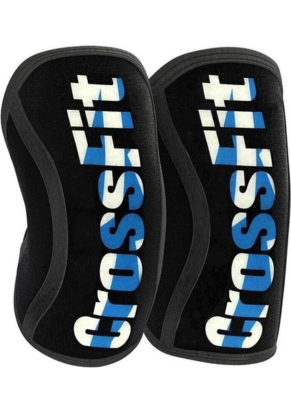 Kadın Erkek Gençler 7mm Neopren Spor Kneepads Sıkıştırma Halter Basınçlı Crossfit Eğitim Diz Pedleri (Yurt Dışından)