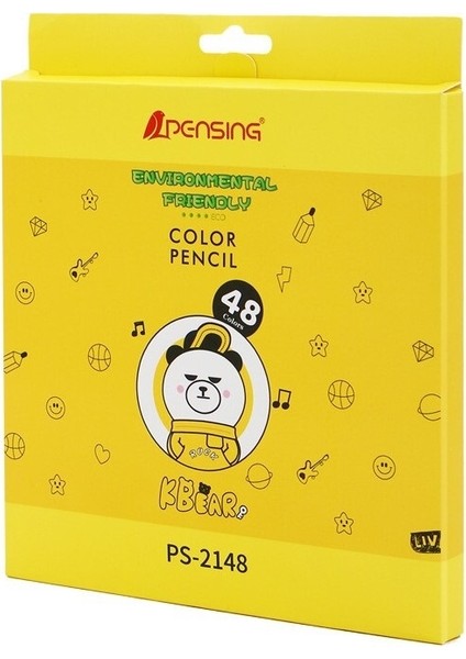 Bai Jiaying Doodle Boyama 48 Renk Kurşun (Yurt Dışından)