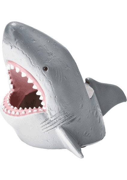 Parodi Büyük Ağız Köpekbalığı Masaüstü Cep Telefonu Tutucu Kalem Tutucu Saklama Kutusu (Yurt Dışından) modelleri