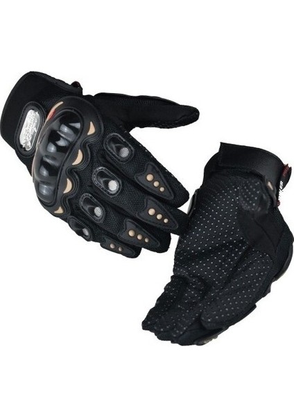 Porbiker Motosiklet Eldiveni 4 Mevsim Korumalı L Siyah (Yurt Dışından)