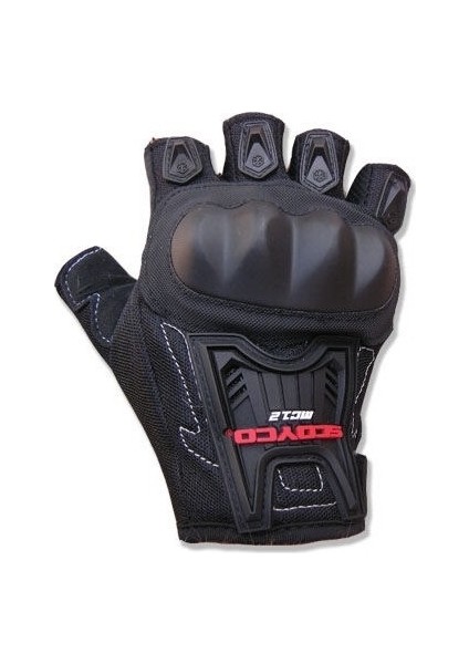 Scoyco MC12 Parmaksız Korumalı Eldiven (Yurt Dışından)