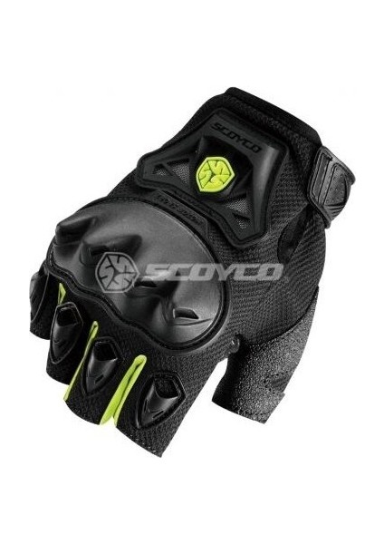 Scoyco MC29 Parmaksız Korumalı Eldiven (Yurt Dışından)