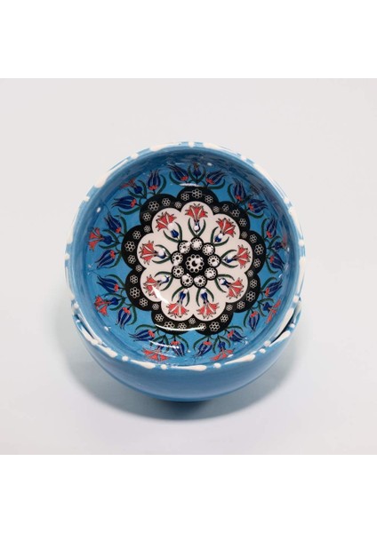 2 Li 12 cm Kase Klasik Iznik Motifli