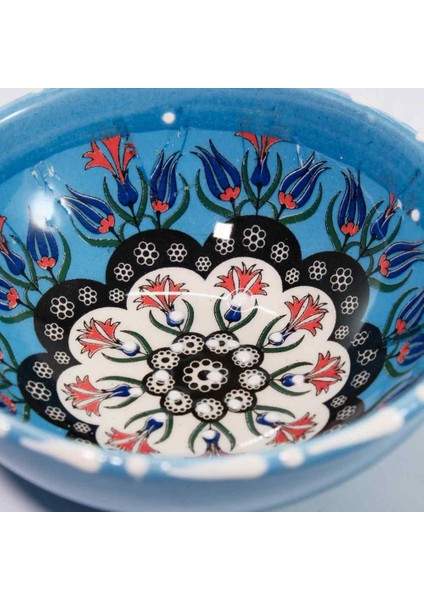 2 Li 12 cm Kase Klasik Iznik Motifli