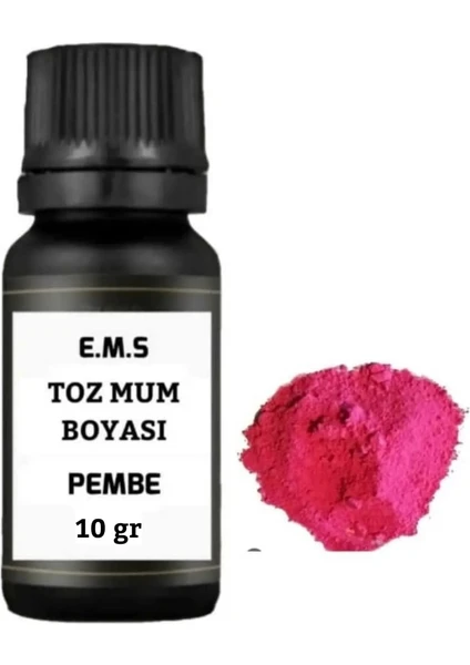 Pembe Toz Mum Boyası 10 gr.