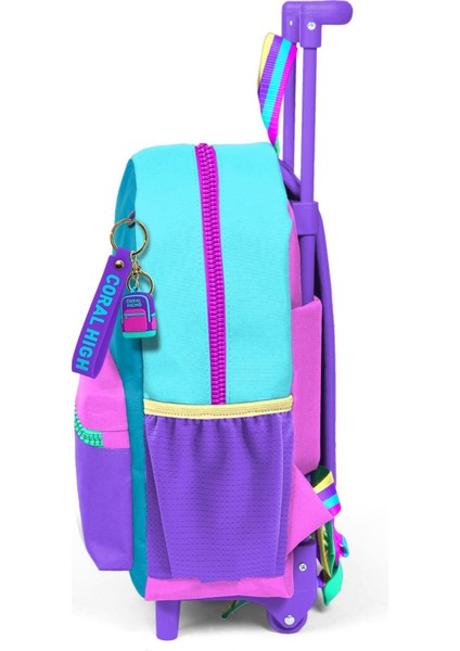 Minik Yuva Çekçekli Sırt Çantası Pembe Pastel Renkli Iki Bölmeli 24059 fiyatları