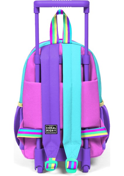 Minik Yuva Çekçekli Sırt Çantası Pembe Pastel Renkli Iki Bölmeli 24059 fırsatları