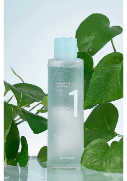 No.1 Pure-Full Calming Herb Toner 300 ml - Sakinleştirici, Nemlendirici, Arındırıcı Tonik