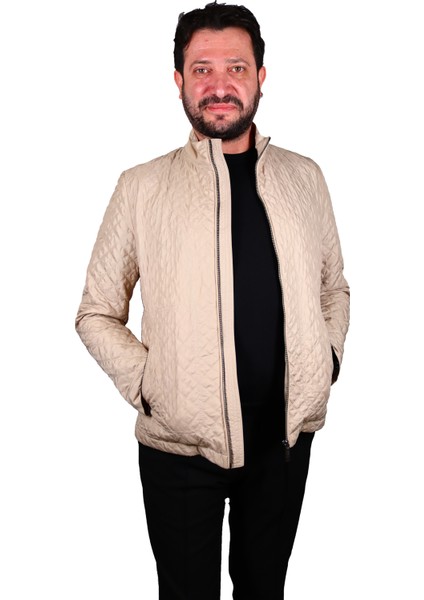 SM24SW18003 Sabri Özel Kapitone Mont Bej