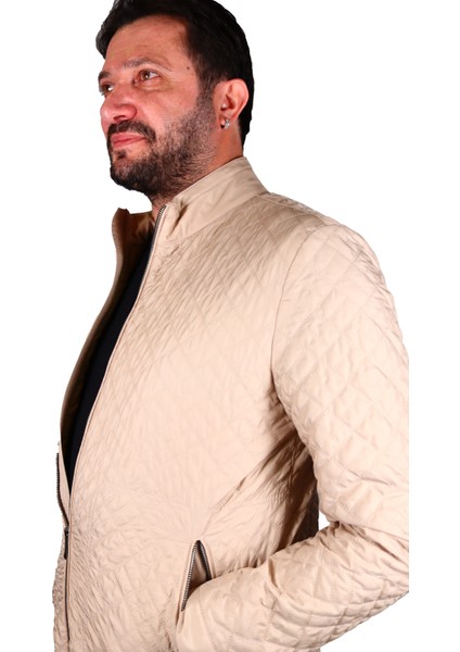 SM24SW18003 Sabri Özel Kapitone Mont Bej fırsatları