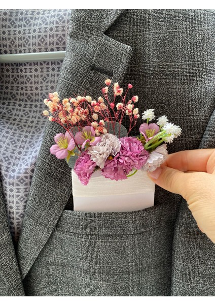 Damat Yaka Çiçeği Sağdıç Çiçeği,gelin Çiçeği,yaka Çiçeği Broş modelleri