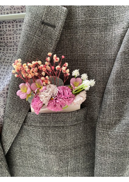 Damat Yaka Çiçeği Sağdıç Çiçeği,gelin Çiçeği,yaka Çiçeği Broş fırsatları