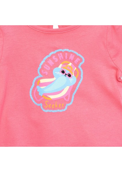HelloBaby Basic Tshirt-Tayt Kız Bebek