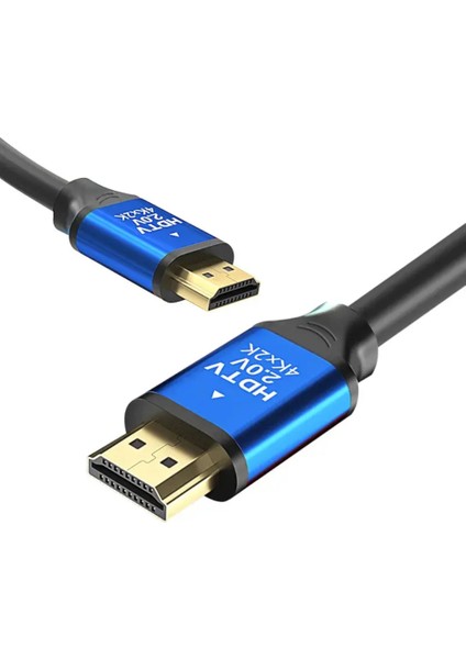 Alfalink Al-Hd4 HDMI To HDMI Metal Altın Uç V2.0 4K HDMI Kablo (4096*2160)