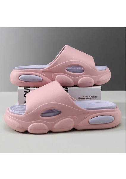 Terlik Bayanlar Stepping 5.0 Kalın Alt Ev Kaymaz Deodorant Çift Eva Flip Flop Yaz Sandalet Kadın Dış Giyim (Yurt Dışından)